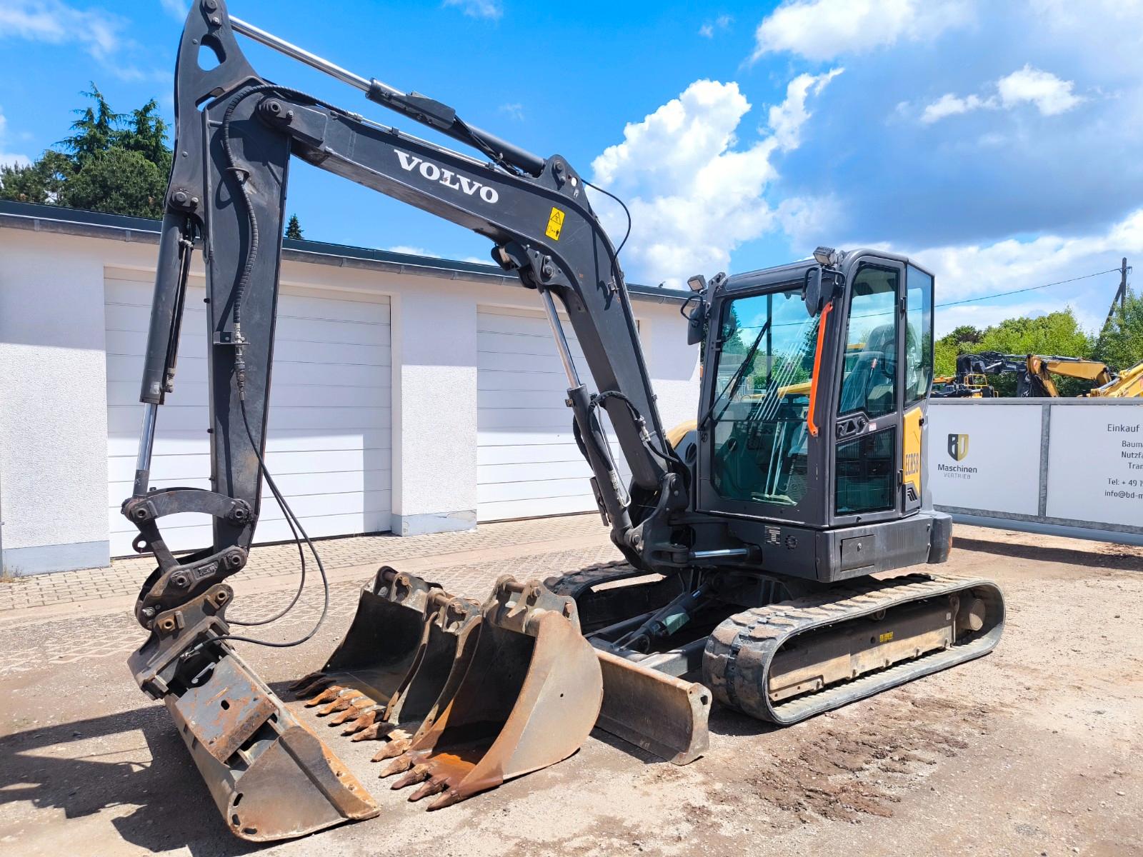Volvo ECR 58F *4 Schaufel*Klima*
