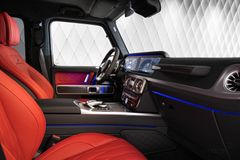 G 63 AMG 2023 SOUTH SEA BLUE/RED 360° CAM BURMES
