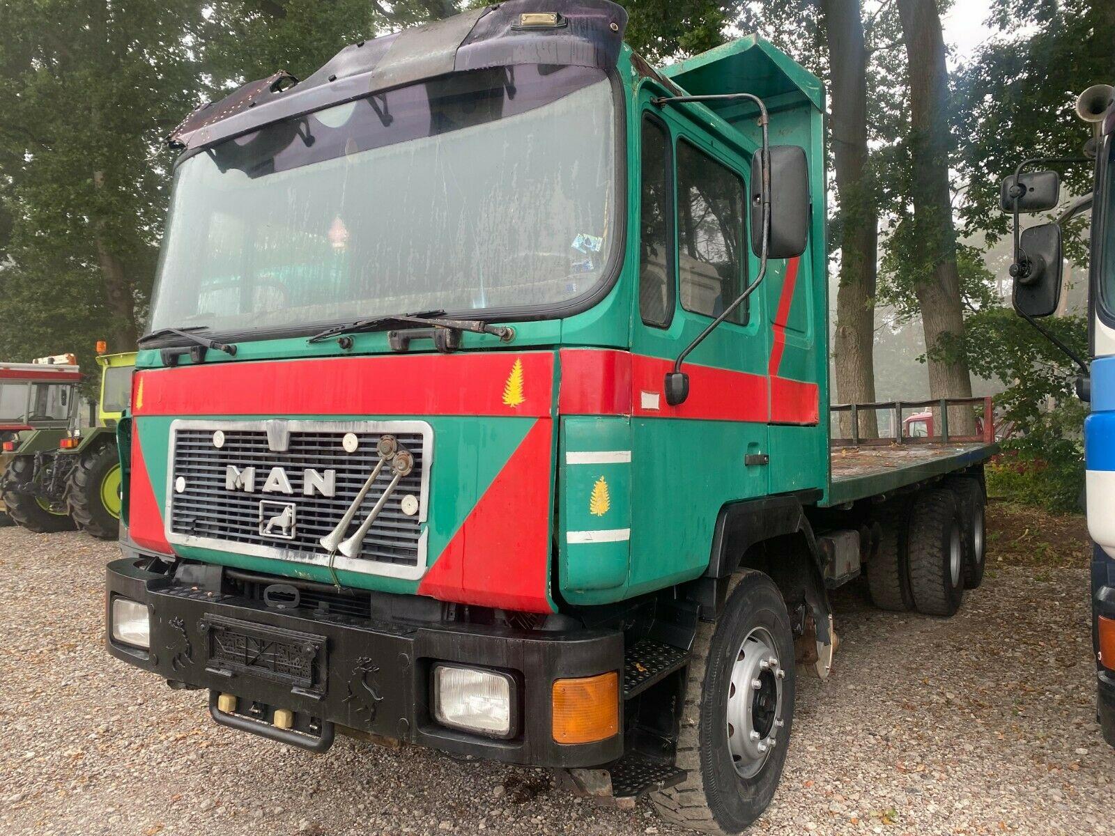 MAN 26.422- BLATT-6x4 !-LANG -ZF Manuell Pump !