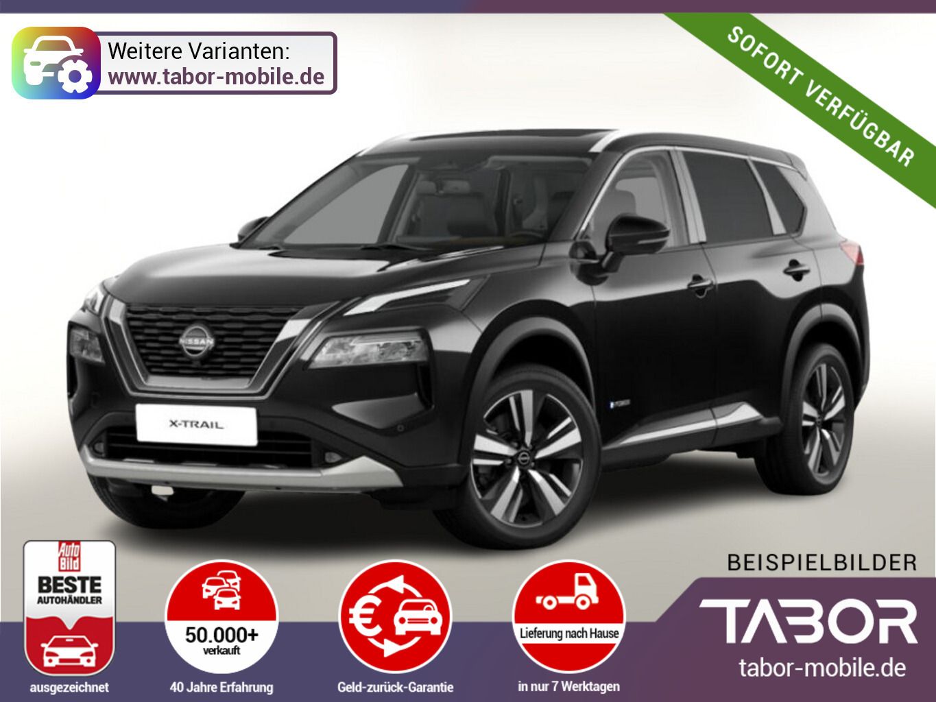 Nissan X-Trail Tekna Pano 4xSHZ HUD PrivG LED UVP-38%*