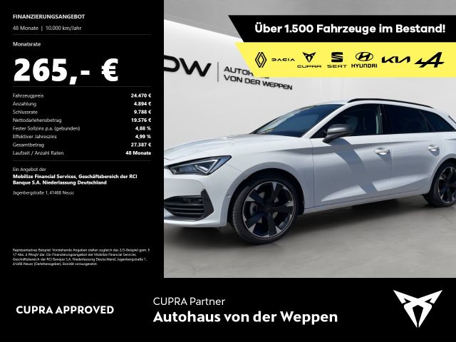 CUPRA Leon ST Kamera ACC FullLink Kessy SHZ PDC Navi