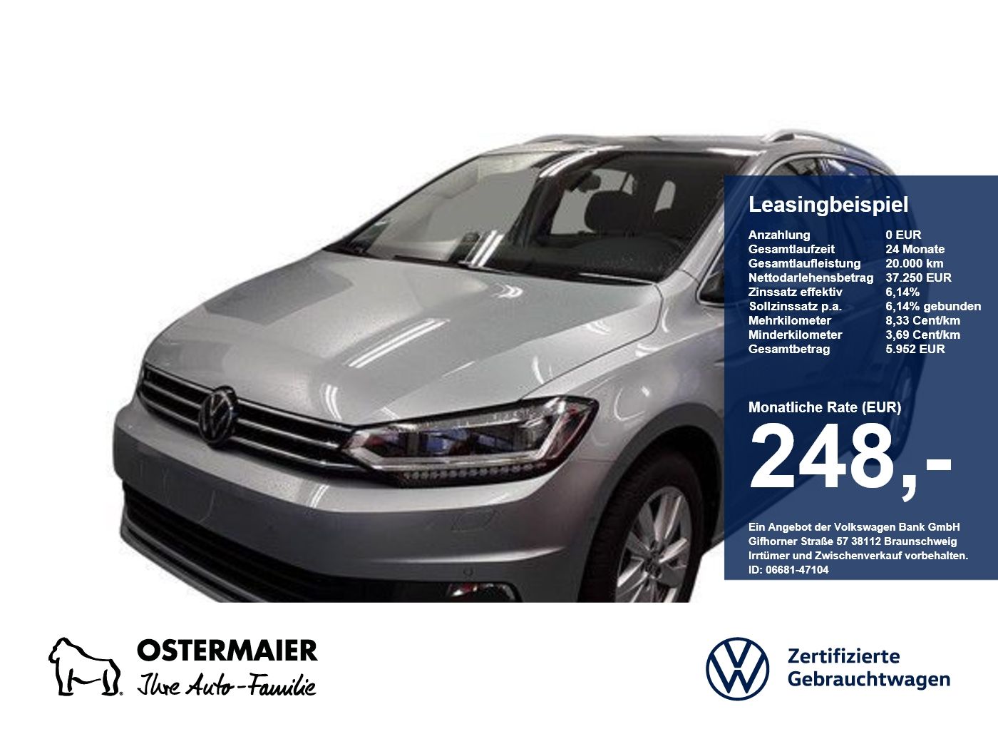 Volkswagen Touran HIGHLINE 2.0TDI 150PS DSG ACC.5J-G.AHK.ST