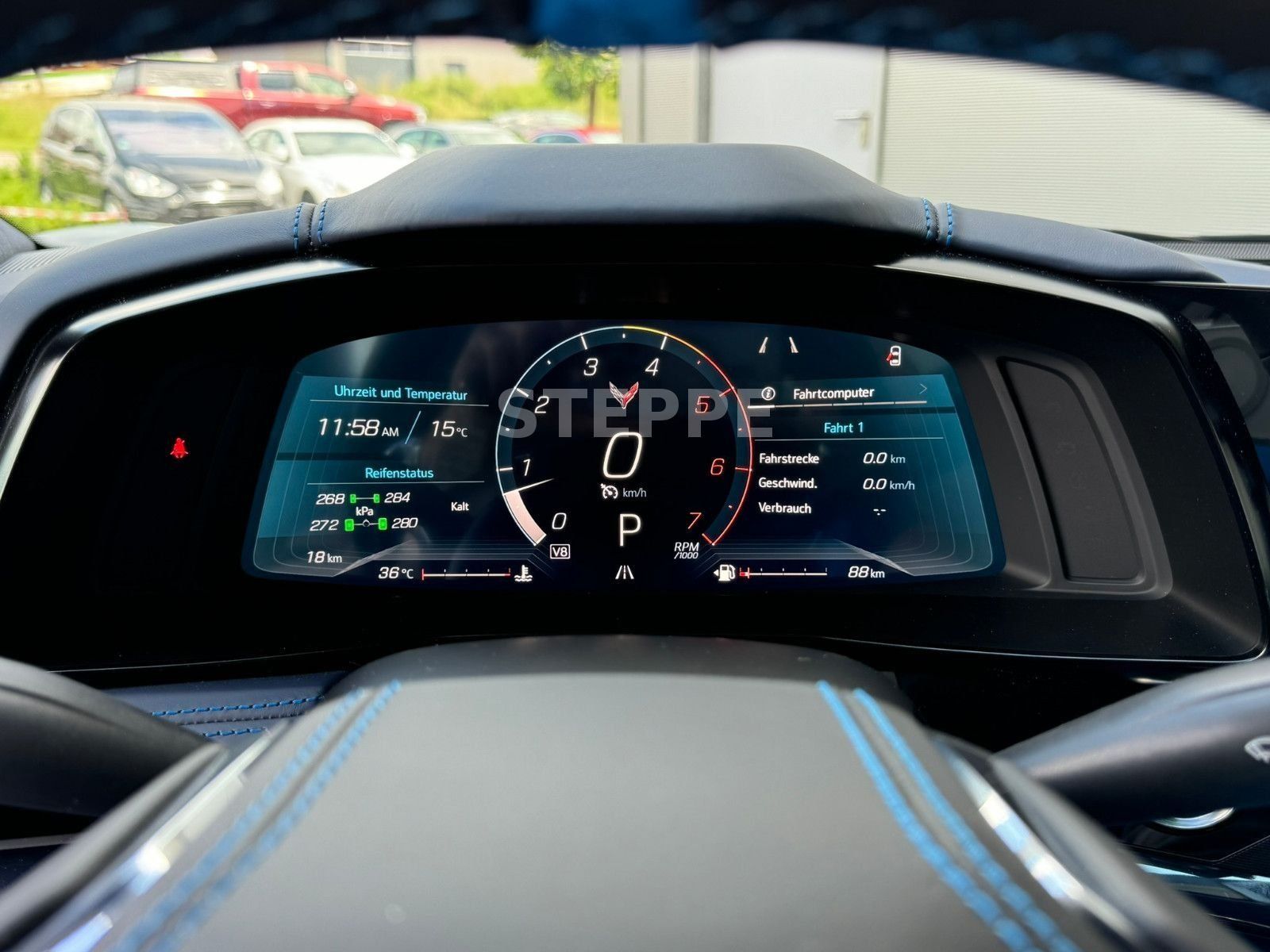 Corvette C8 Stingray Coupe 6,2 V8 3LT Europamodell STEPPE