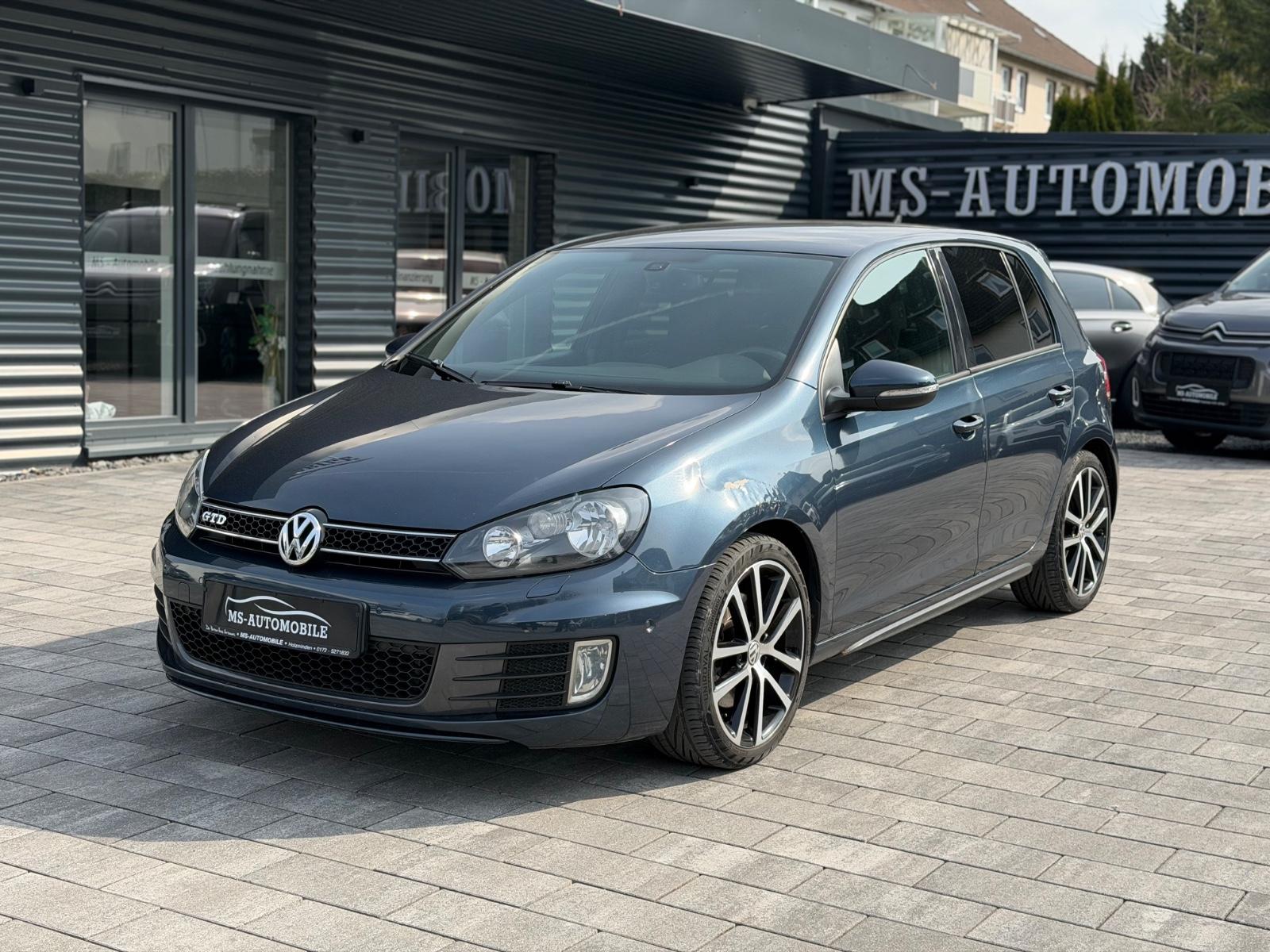 Volkswagen Golf VI GTD 2.0TDi-DSG-Navi-Rückfahrkamera-Sitzh