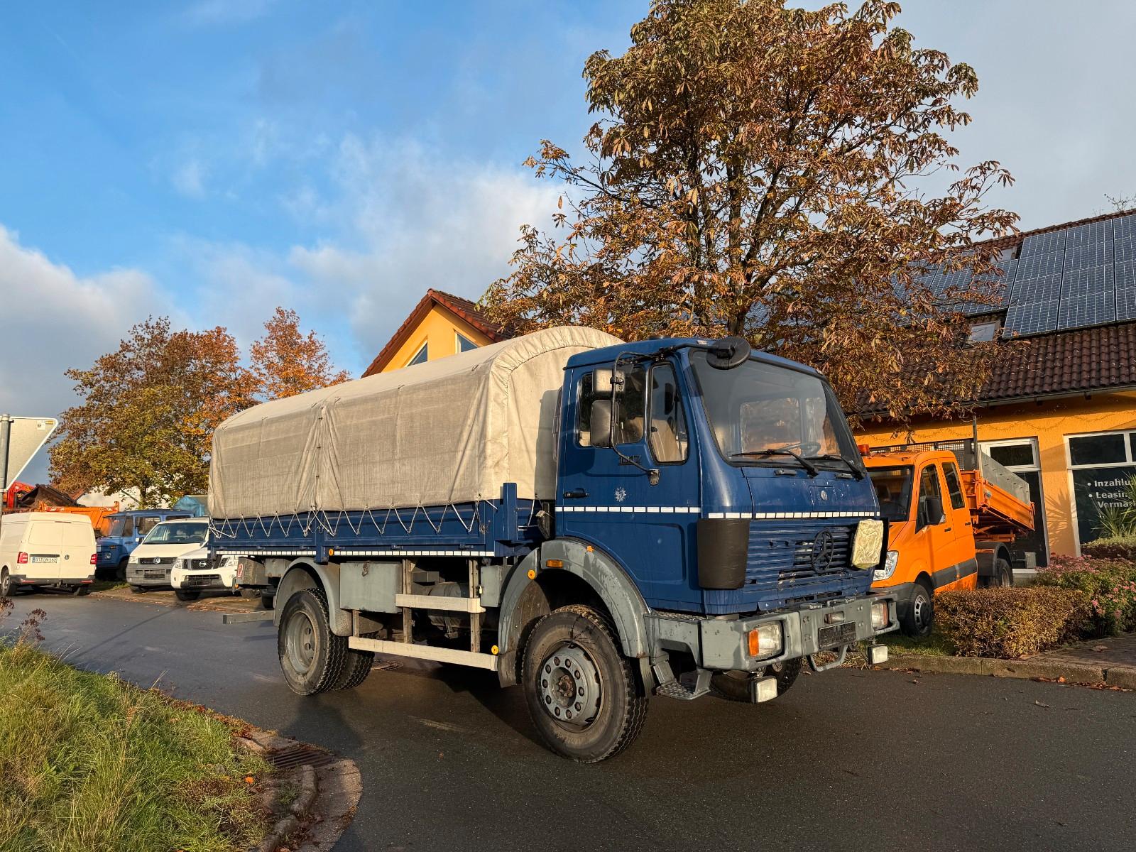 Mercedes-Benz 1017A 4x4 Top Zustand 1.Hand Diff.Block
