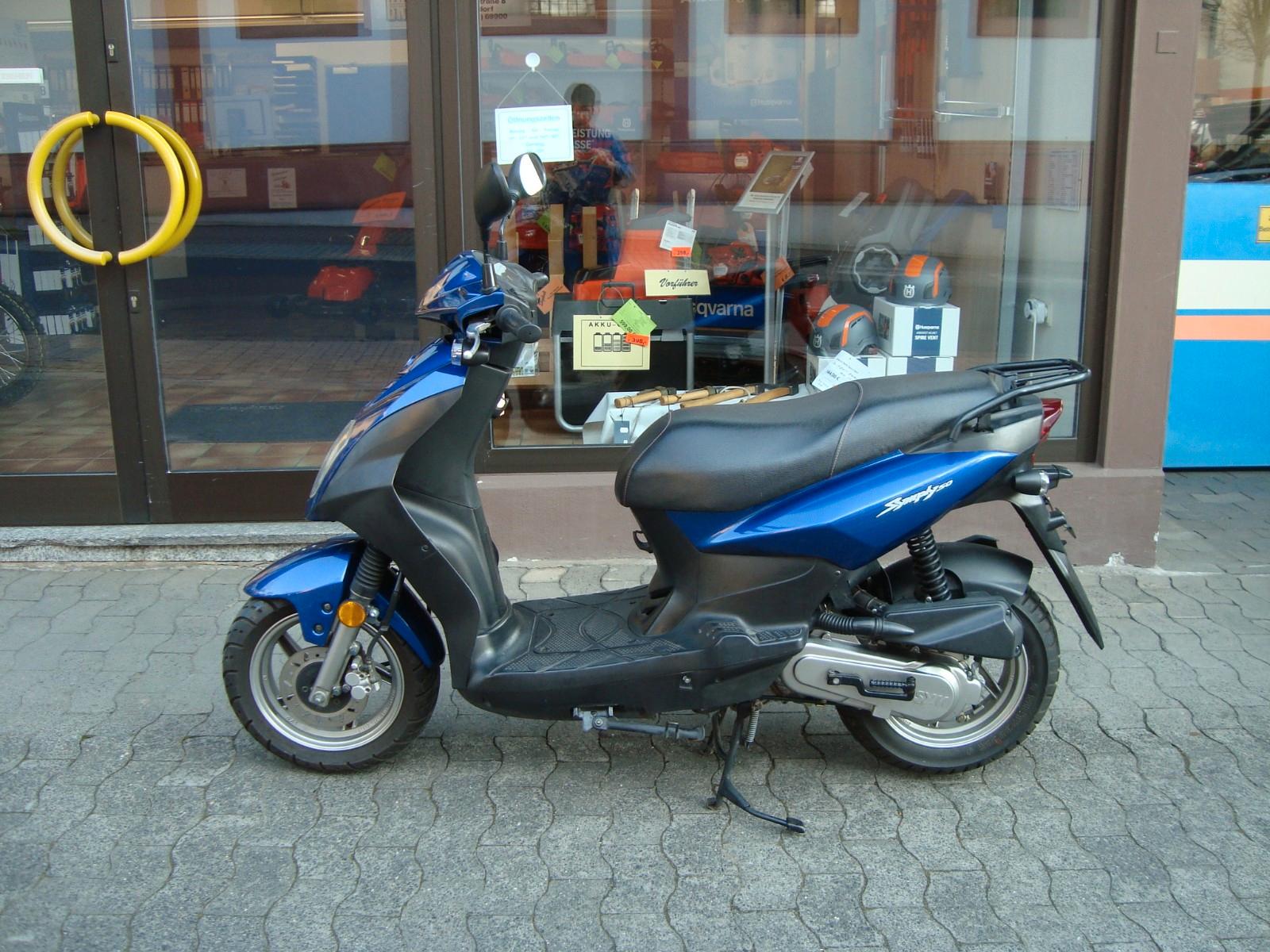 SYM Symply 50, 25km/h Mofa, guter Zustand.