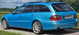 Mercedes-Benz E 500 T MOPF, V-Max, Scheckheft - blaue Mercedes-Benz E 500