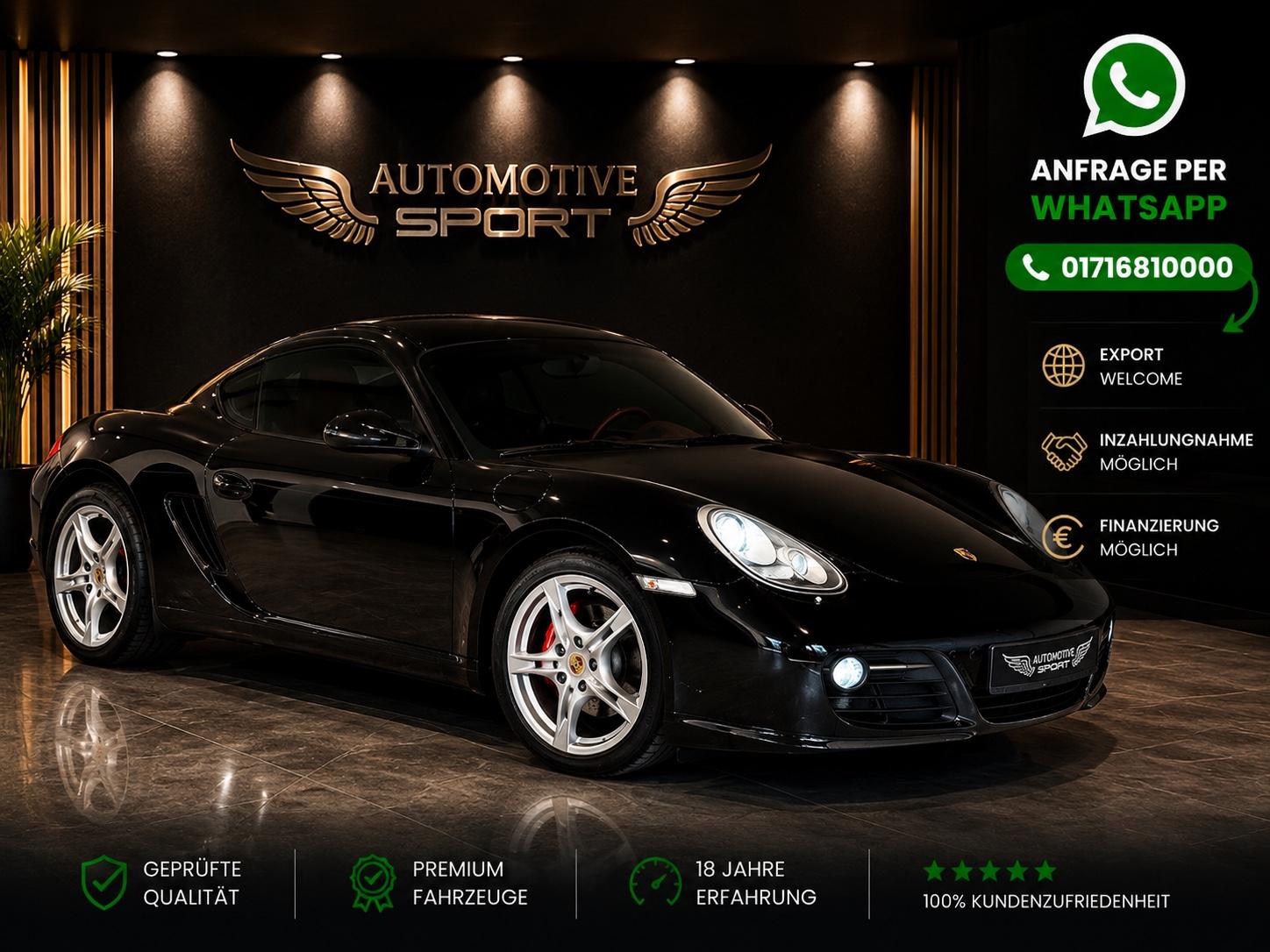 Porsche Cayman S Top FarbKombi+ TÜV NEU!!!!