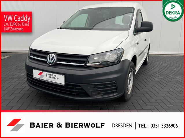 Volkswagen Caddy 2.0TDI KLIMA EURO6 LKW-Zulassung TOP