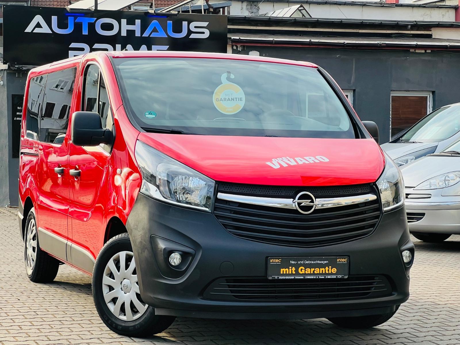 Opel Vivaro B L1H1  2,7t+8 SITZER+KLIMA+NAVI+AHK+TEMP