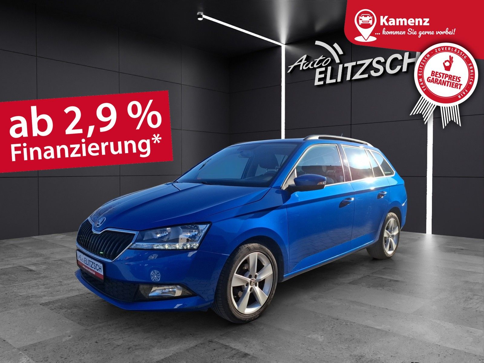 Fahrzeugabbildung SKODA Fabia Combi TSI Active Klima PDC SH LM