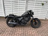 Honda CMX500A Rebel matt schwarz custom Heck, Spiegel - HONDA CUSTOM