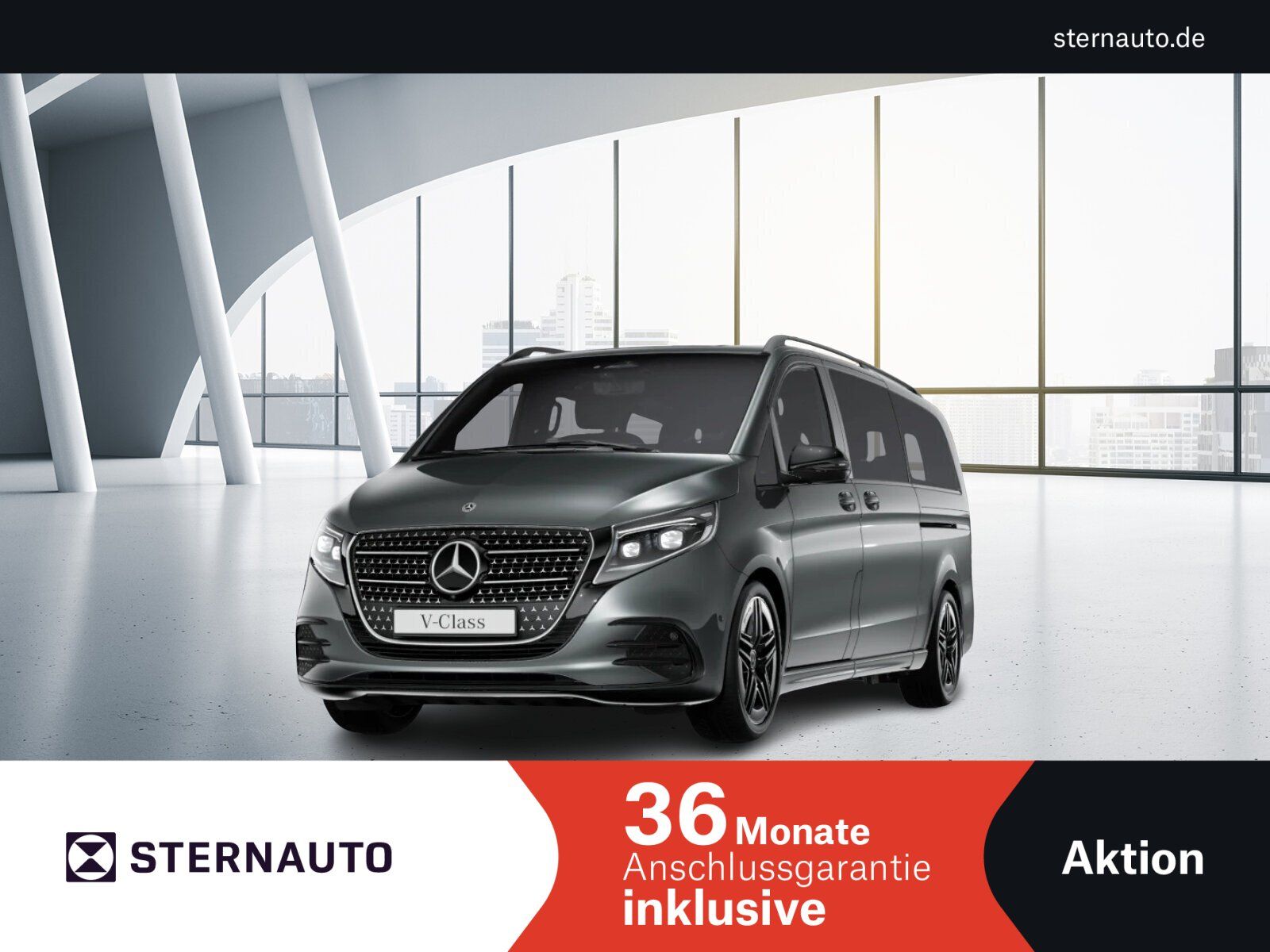 Mercedes-Benz V300d4M AMG Sitzklima AHK Standhzg Airm Burm Dis