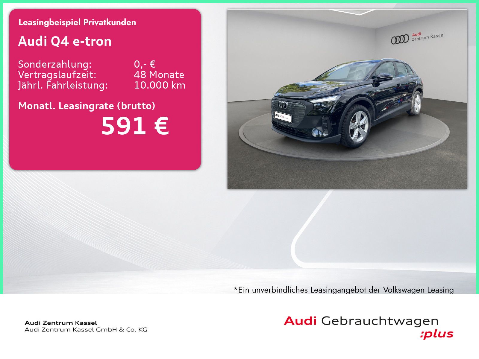 Audi Q4 40 e-tron LED PDC Navi Standklima Sitzheizung