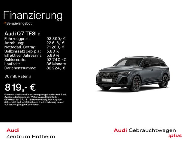 Audi Q7 60 TFSIe qu S line tip*Air*B&O*HUD*Pano*Laser