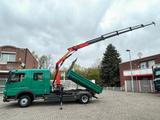 Mercedes-Benz 822 Atego Doppelkabine 3Skipper + PK 7501 Kran - Mercedes-Benz Kipper Sk