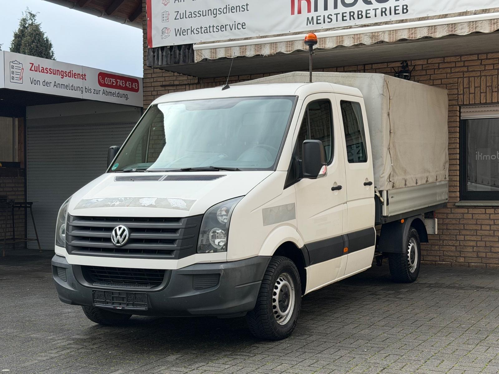 Volkswagen Crafter Pritsche 35 mittel L2 Doppelkabine Klima