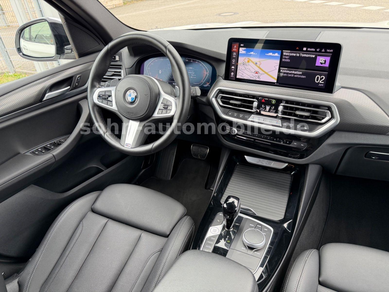 BMW X3 xDrive 20i M-Sport 1.Hand/LiveCo/LED/Navi/19", миниатюра 20