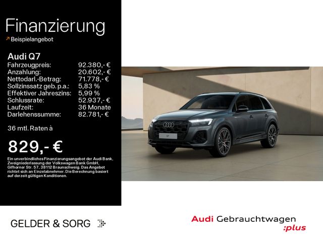 Audi Q7 SUV 60 TFSIe qu. S line AHK*Air*HuD*Pano*B&O