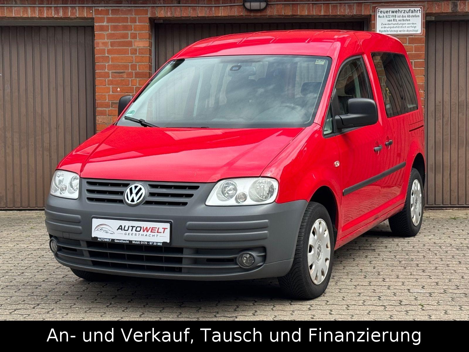 Volkswagen Caddy Life Team 7-Sitze,Klima,Allwetter,TÜV+Insp