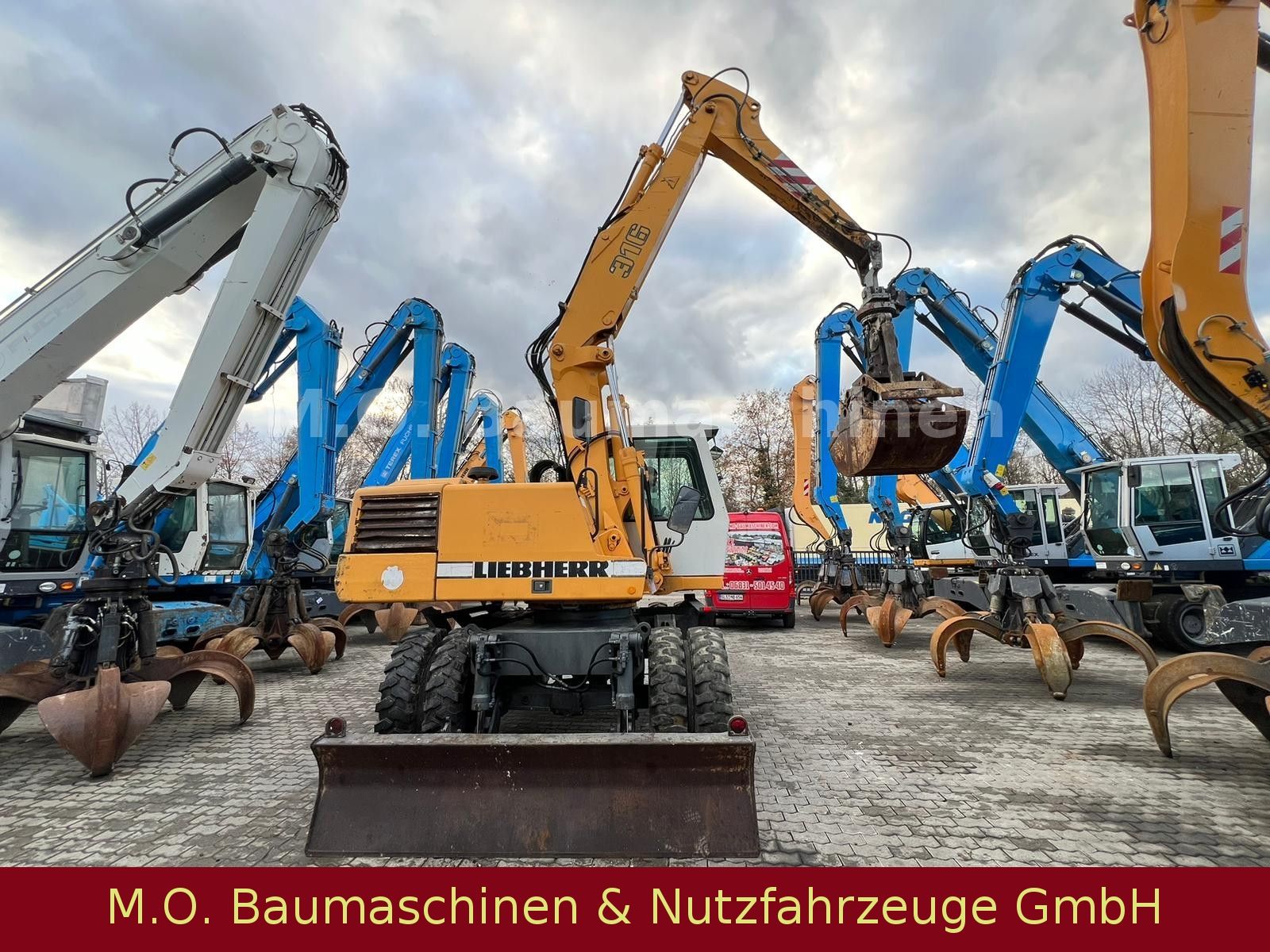 Fahrzeugabbildung Liebherr A 316 / VSA / Schalengreifer /