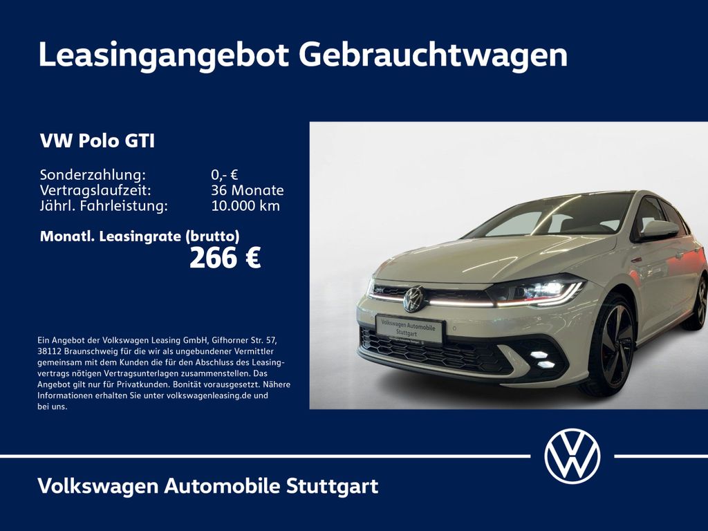 Polo GTI 2.0 TSI DSG ACC Kamera Pano LED Navi