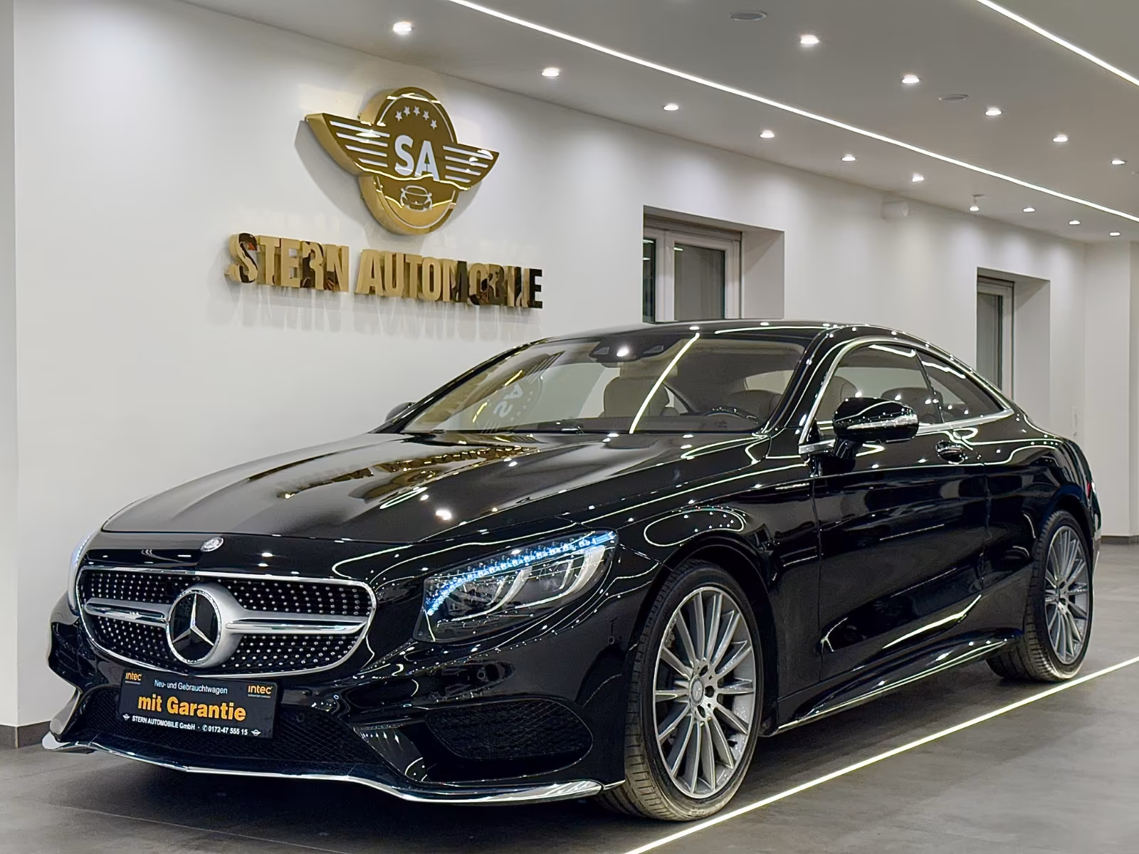 Mercedes-Benz S 500 Coupe 4Matic AMG Leder Beige/Swarovski