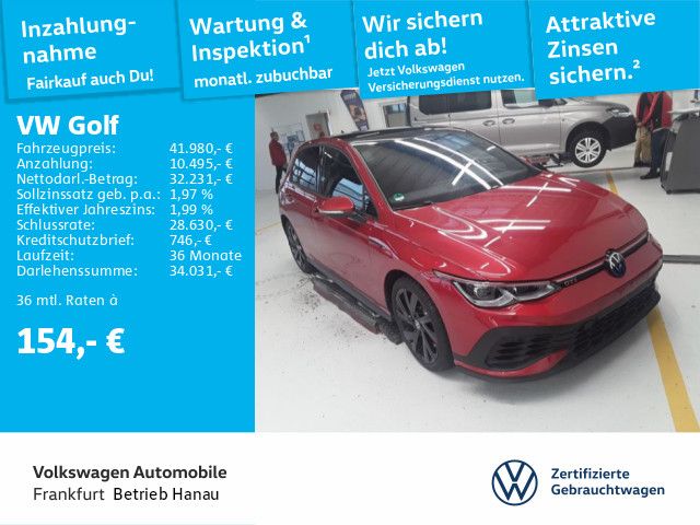 Volkswagen Golf VIII 2.0 TSI DSG GTI Clubsport Navi LED HEc