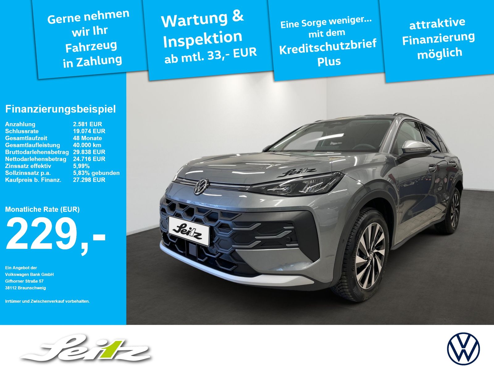 Volkswagen T-Roc 1.5 eTSI Life AHK KAMERA LED foto 1