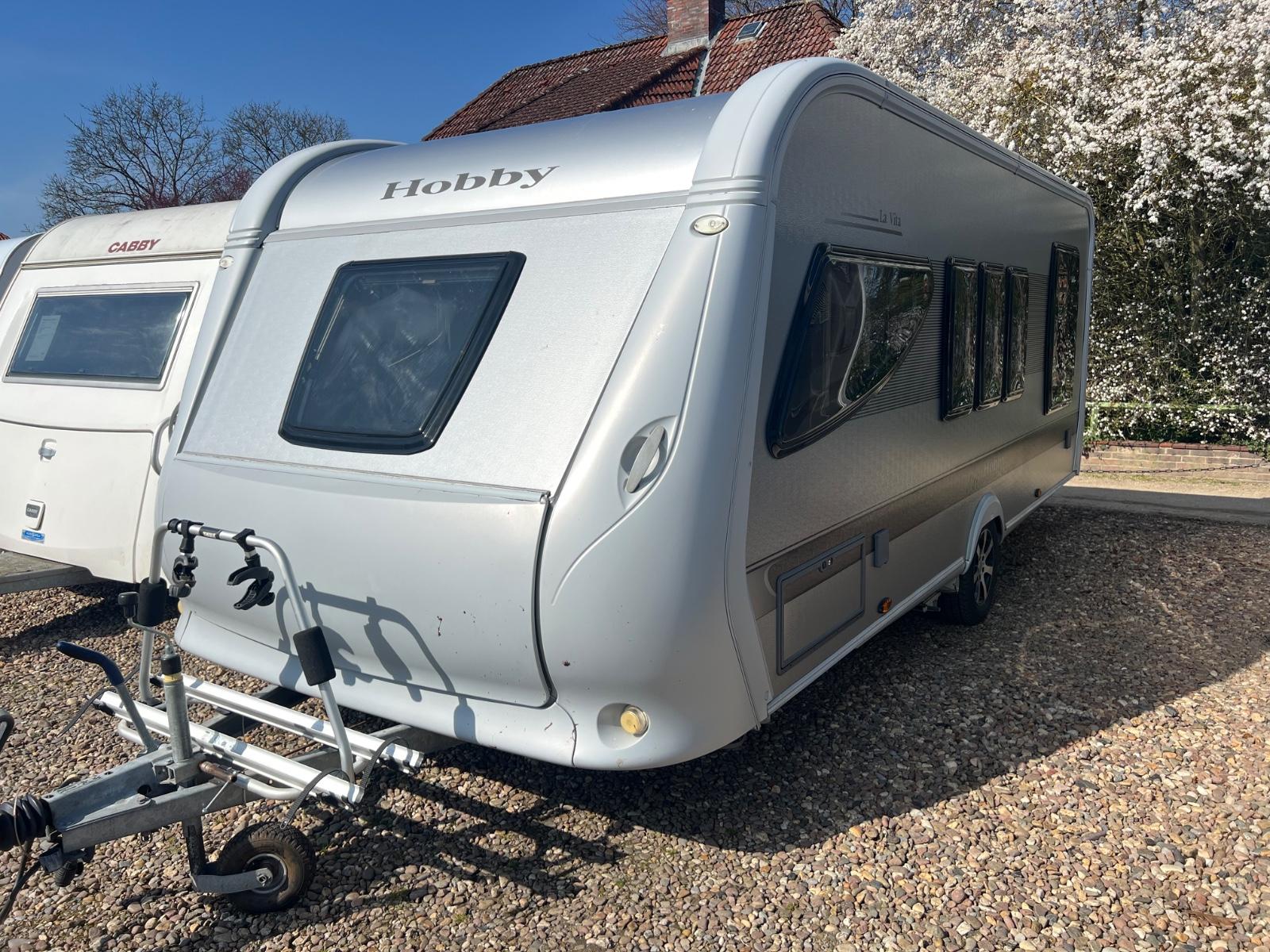 Hobby 545 KMF silver line  Etagenbett Mover Dusche