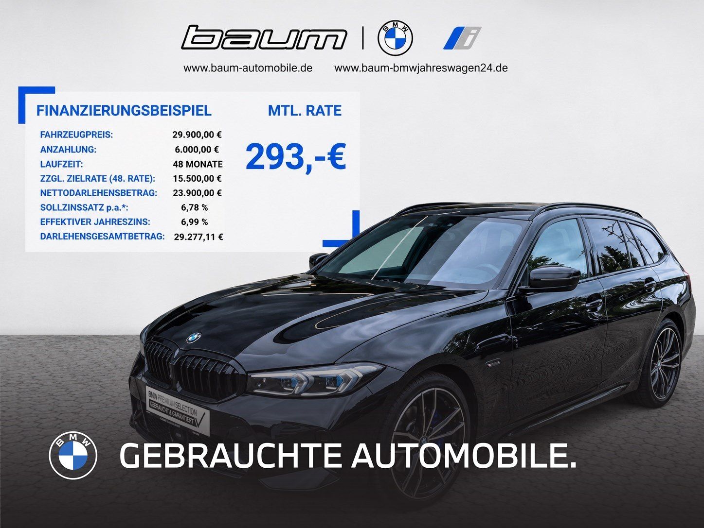 BMW 330e Touring M Sportpaket Komfortzg. HiFi