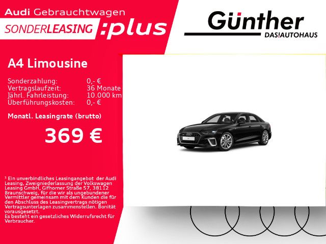 Audi A4 Limousine 45 TFSI QUATTRO S-LINE+WINTERRÄDER+