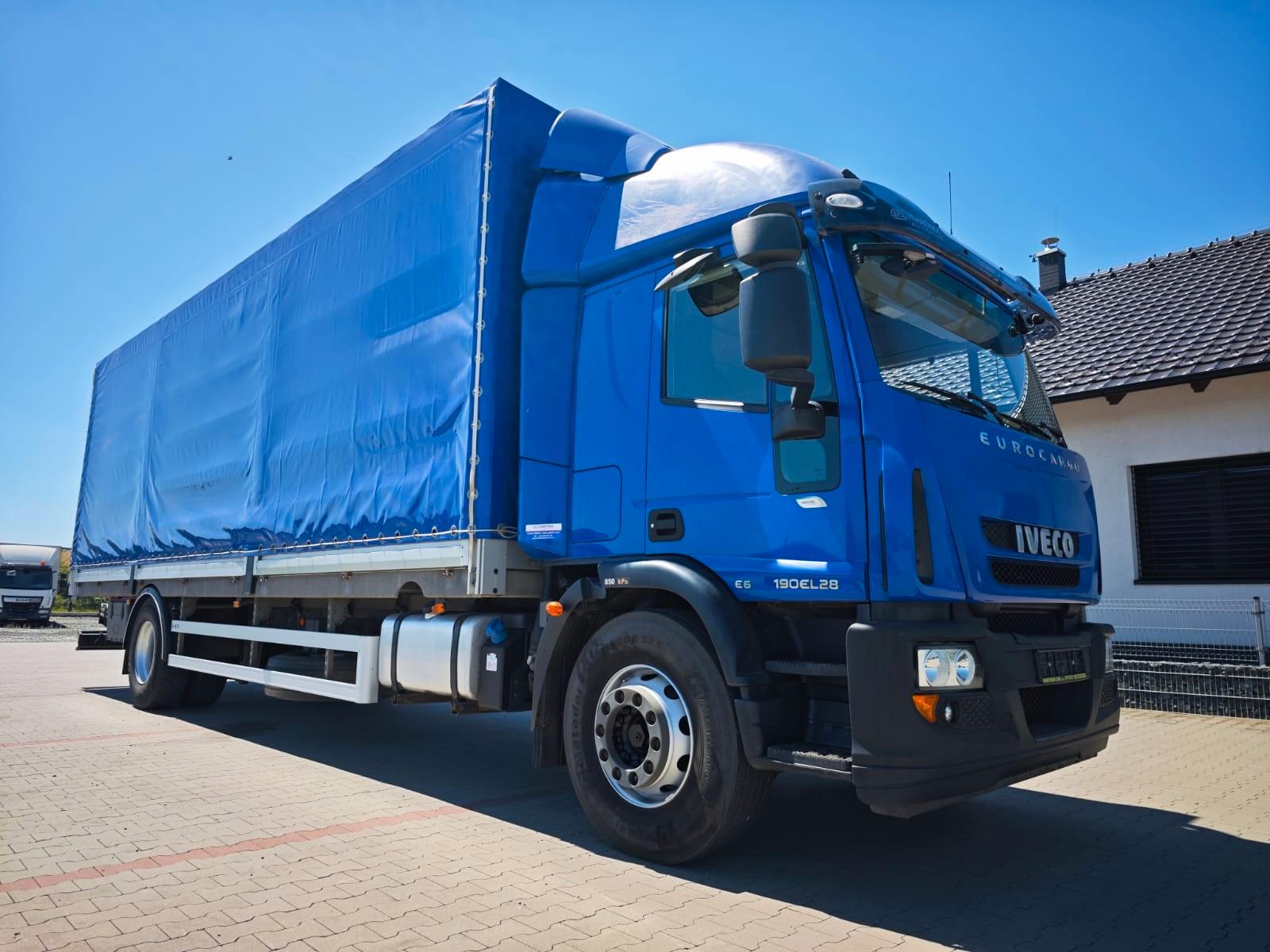 Iveco Eurocargo 190EK28, 21 Europaletten, 1x Bett