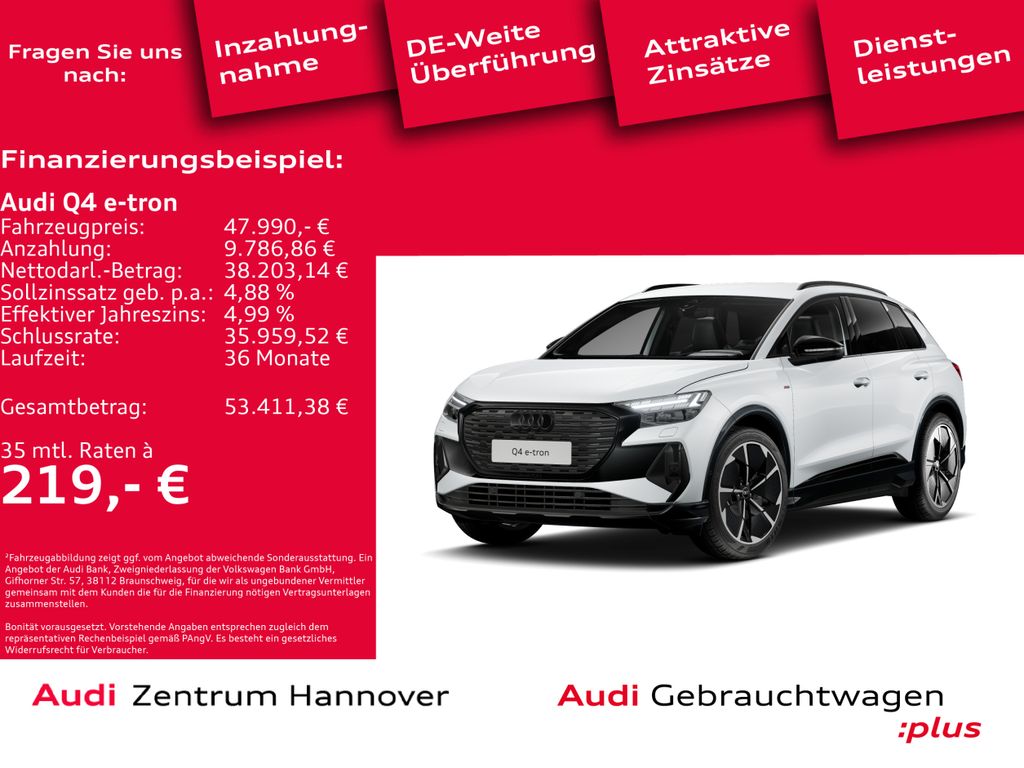 Q4 40 e-tron virtual AHK HuD Sonos Sound System