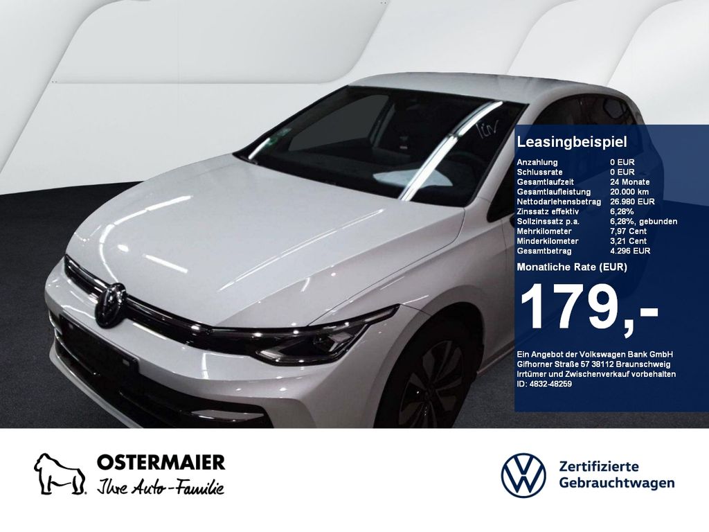 Volkswagen Golf VIII GOAL 2.0TDI DSG ACC.LED.DIGITAL.NAVI.A