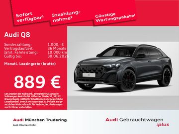 Audi Leasingangebot: Audi Q8 TDI qu. tiptr. Pano/LuftFed/StdHzg/ACC/AHK