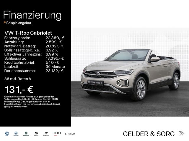 Volkswagen T-Roc Cabriolet 1.0 TSI Style |ACC|AHK|Virtual|