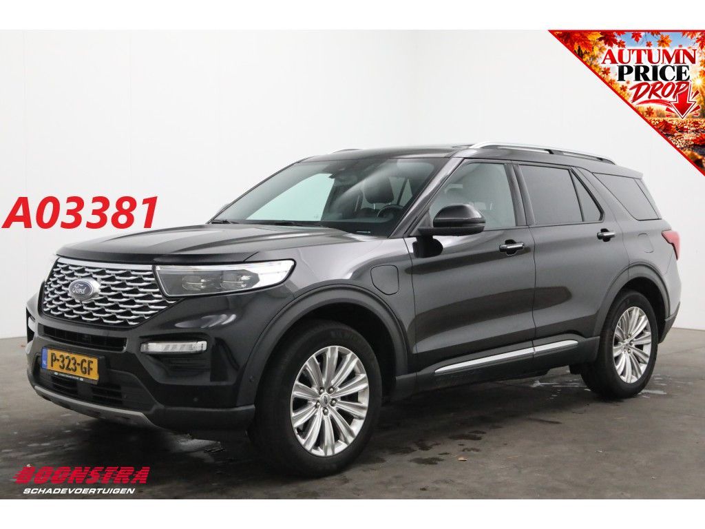 Ford Explorer 3.0 V6 EcoBoost PHEV Platinum Pano LED