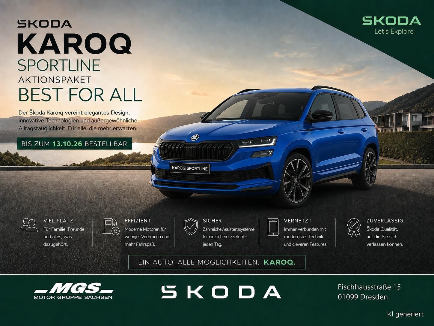 Skoda Karoq Sportline 1,5 TSI 110 kW #BestforAll