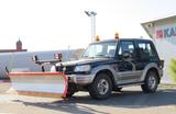 Hyundai Galloper Schneeräumer Winterdienst Snow Way 20 - Hyundai Galloper: Geländewagen