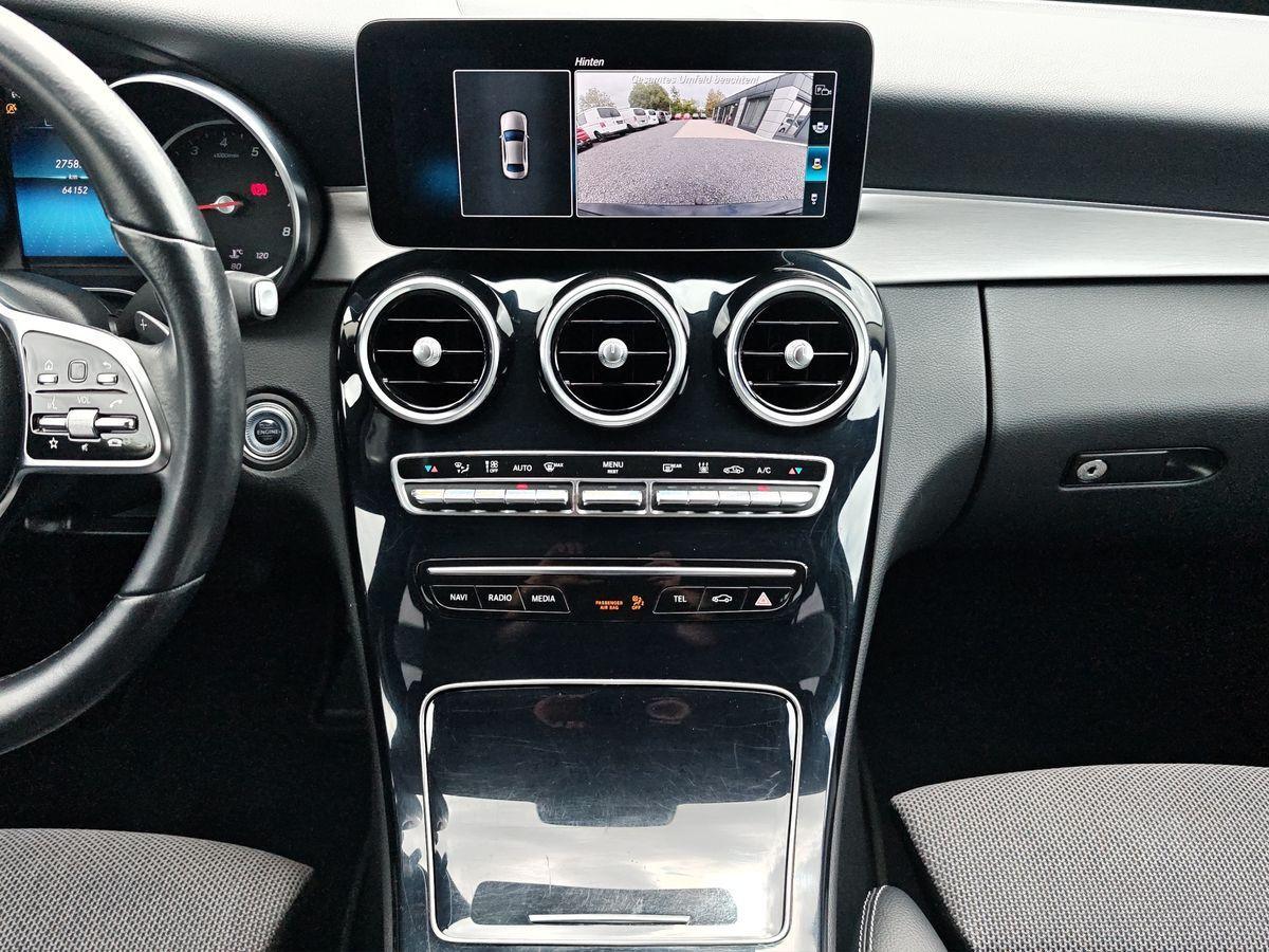 Mercedes-Benz C-Class Lim. AHK Multibeam Standhz Kamera Navi Alu, миниатюра 14