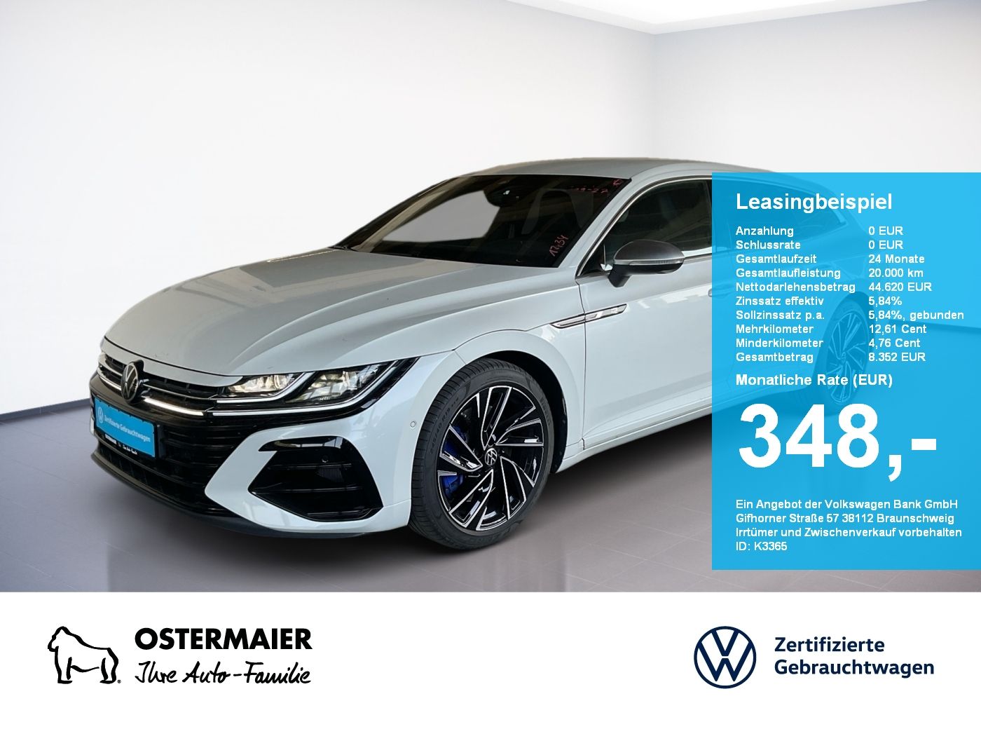 Volkswagen Arteon Shootingbrake R 2.0TSI 320PS DSG 4M NP.86