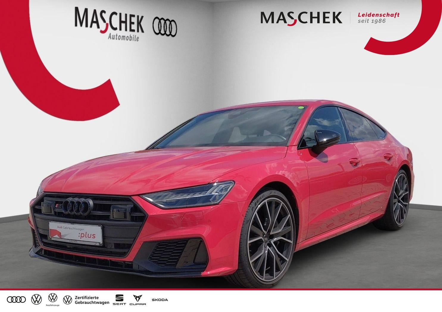 AUDI S7 Allradlenk B&amp;O HUD AHK Standh Sitzlüft Massag