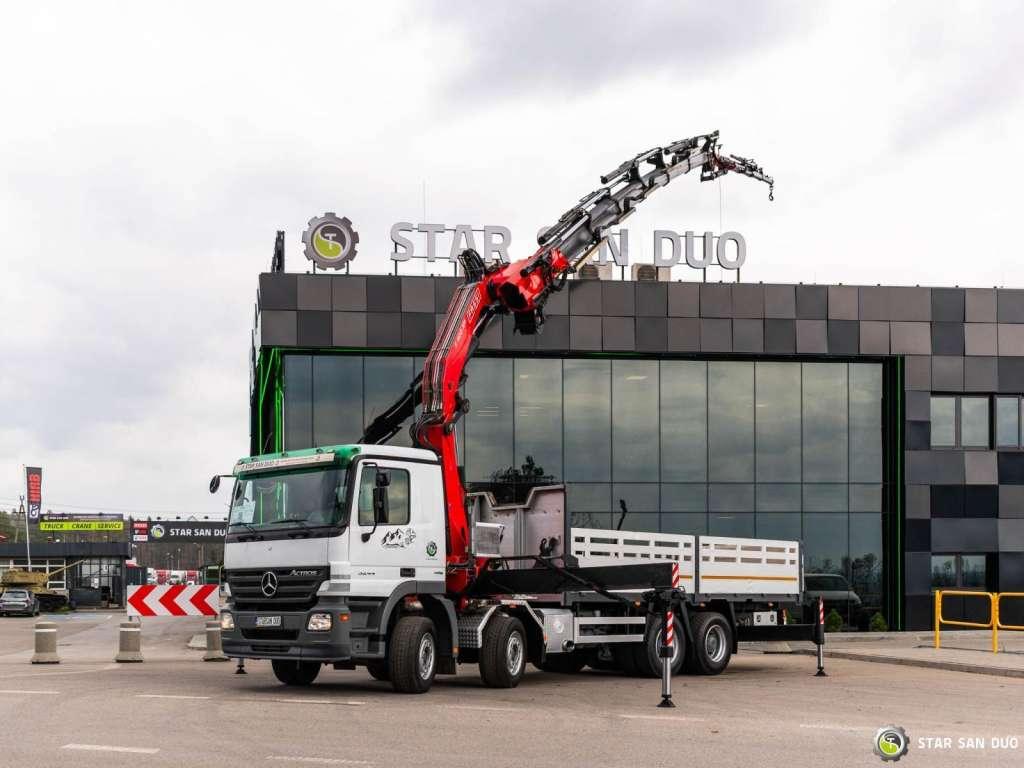 Mercedes-Benz  Actros 3244 8x4 FASSI F600AXP 26 Crane Fly JIb