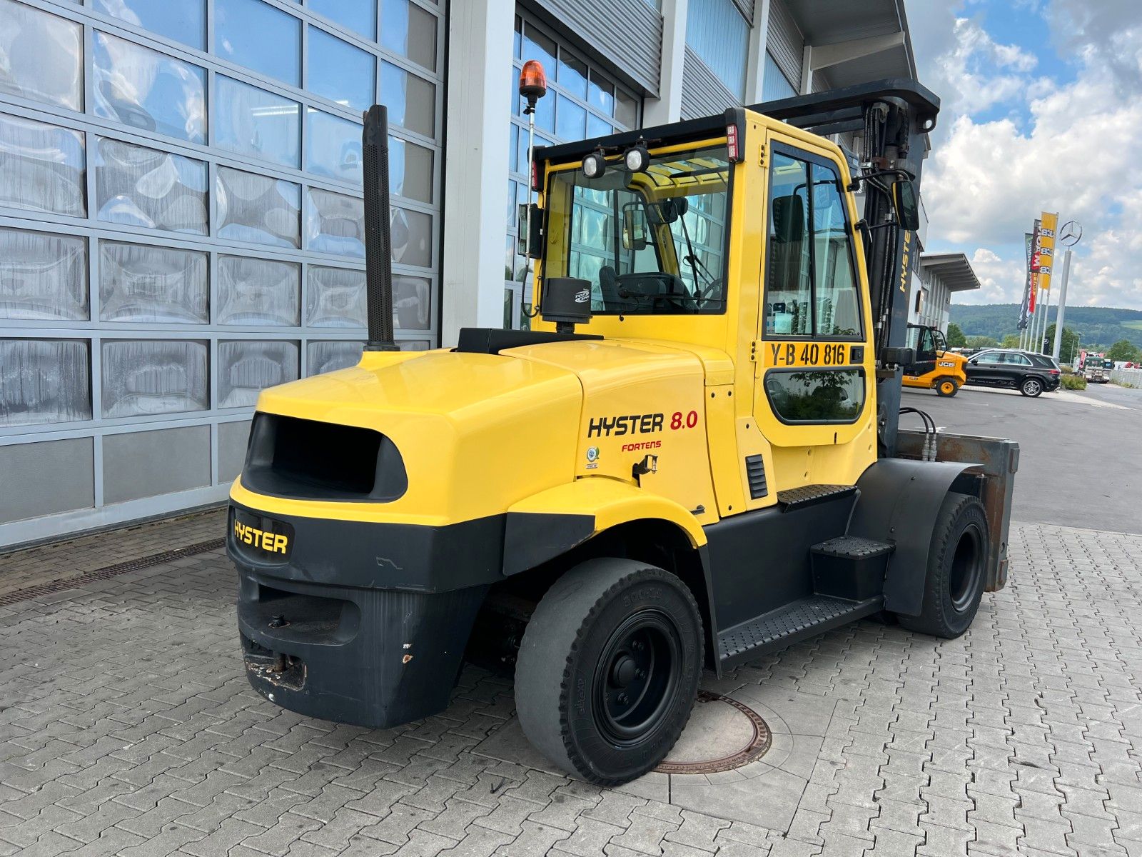 Fahrzeugabbildung Hyster H8.0 FT9 / nur 1.426h! / Triplex: 5,52m / ZVG