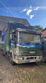 Iveco LKW Wohnmobil 7,49t TÜV neu, Ladebordwand - Wohnmobil oder -wagen Lkw