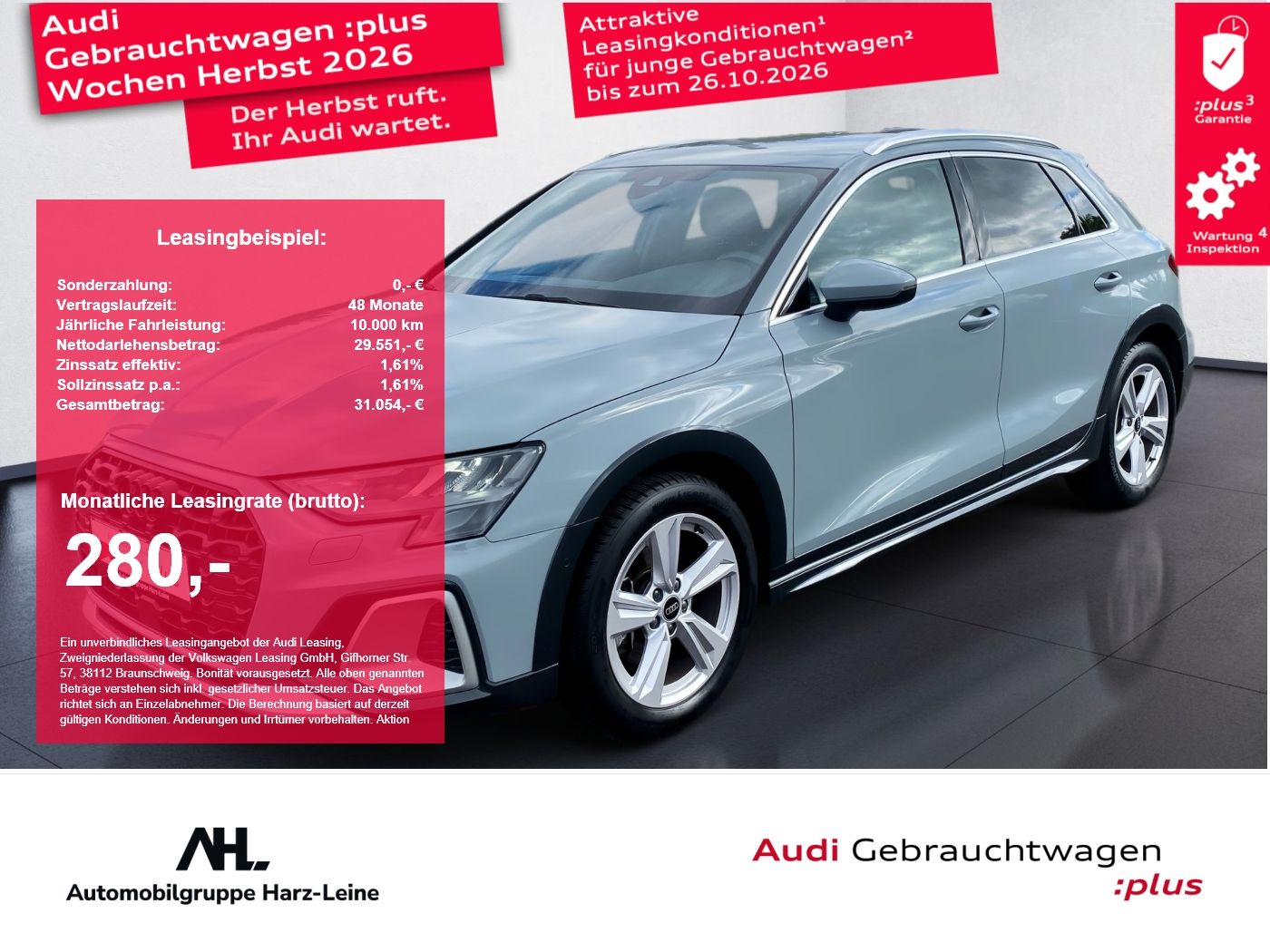 Audi A3 allstreet 35 TFSI S-tronic AHK GRA CarPlay Si