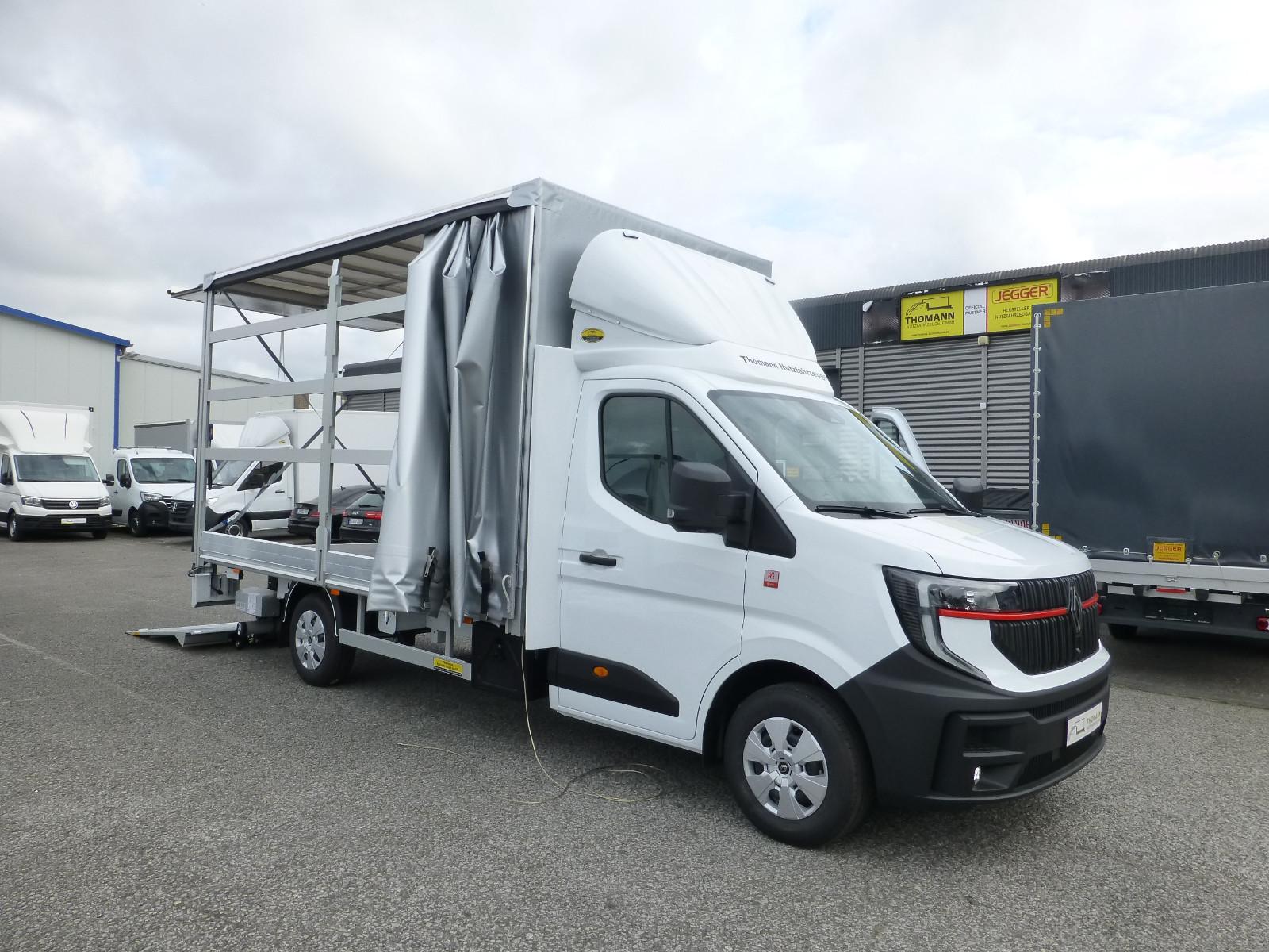 Renault NEW Master Pritsche Plane BÄR Ladebordwand
