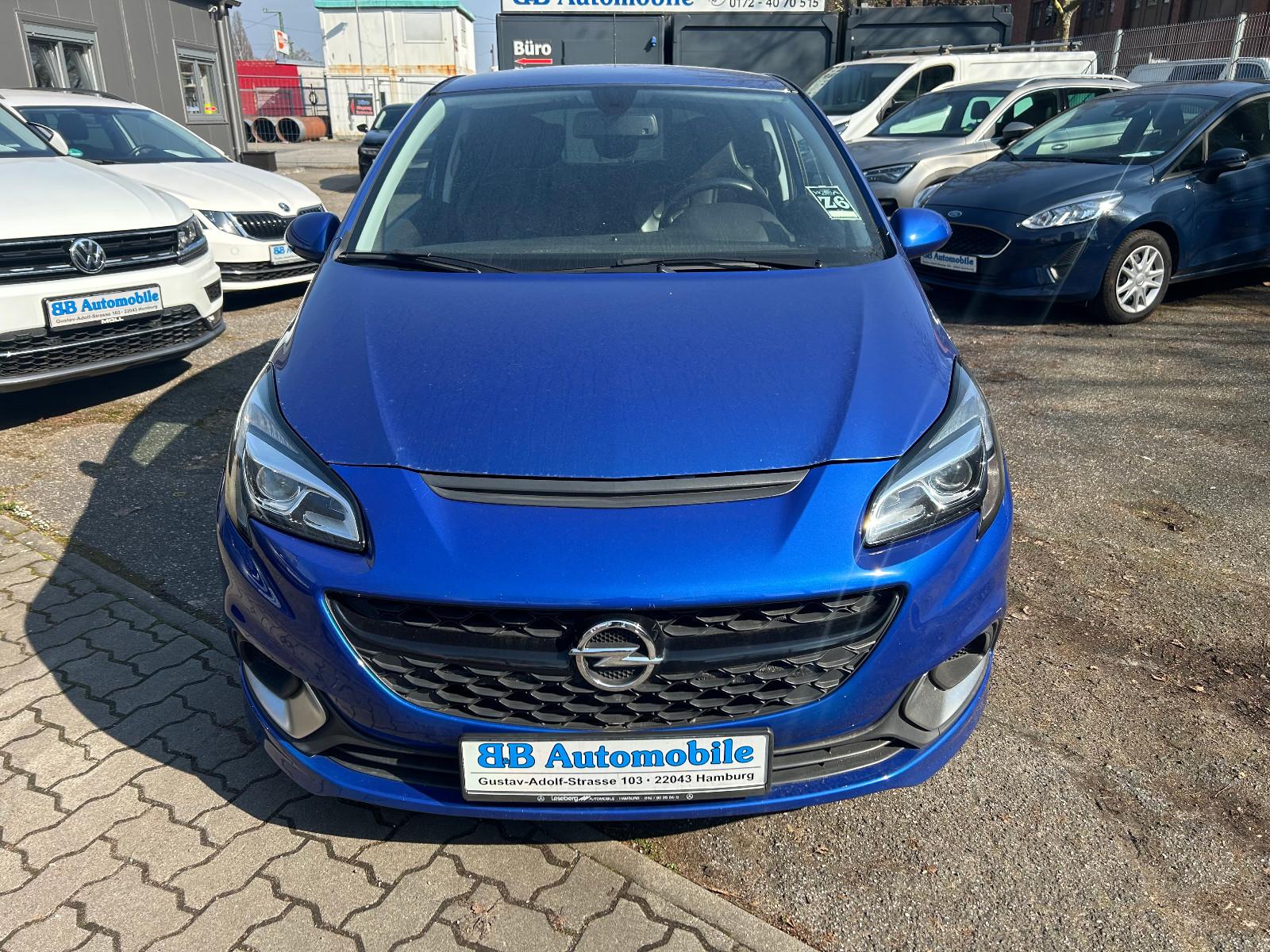 Opel Corsa E OPC, Leder Recaro,Sitzheiz.Klima
