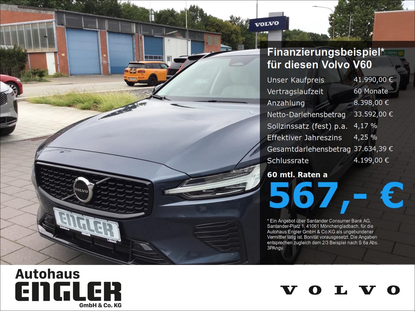 Volvo V60 T6 Plus Dark AWD Stdhzg. Licht-Paket